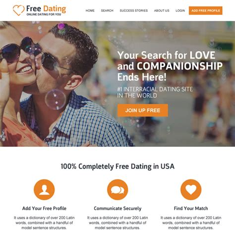 how to design a dating website